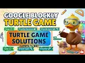 Google Blockly Turtle Game Solutions Level 1 10 Coding for Kids