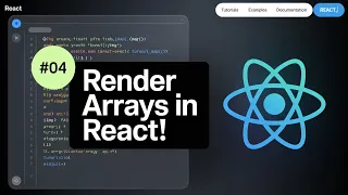 Render Arrays in React Reactjs English Tutorial 2025