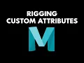 Maya Rigging - Custom Attributes