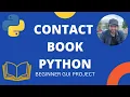 Build a Contact Book GUI in Python Save to CSV PySimpleGUI Project