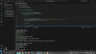 Product Management Using Java Console
