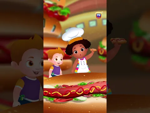 Food Alphabet - H for Hot Dog #Shorts #ChuChuTV #NurseryRhymes #learningsongs #ChuChuTV100M