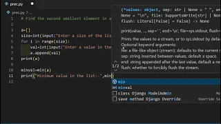 Find the second smallest element in an array Python Program to Find Second smallest number