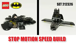 How to build LEGO® Magazine BATMAN 212326 | Batmans Jet (2023) | Stop Motion