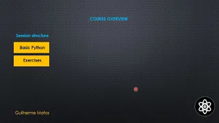 Python for physics high school level - an introductory course