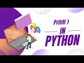 Your First Python Program in 2 minutes Print Hello World