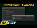 if Statement - Exercise