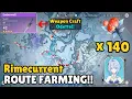 ALL Rimecurrent Locations Fast Farming Route for Odette s Weapon Crafting Genshin Impact