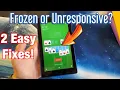 Amazon Fire 7 Tablet Frozen or Unresponsive Screen FIXED 2 Fixed
