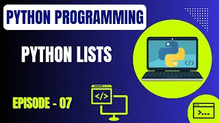 Basic Python Programming Episode 7 Python Lists Embedded Systems