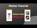 Return Data From a Screen Flutter