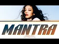 Download Lagu JENNIE Mantra Lyrics (Color Coded Lyrics)
