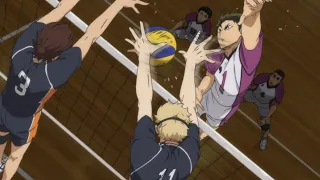 haikyuu karasuno vs shiratorizawa season 3