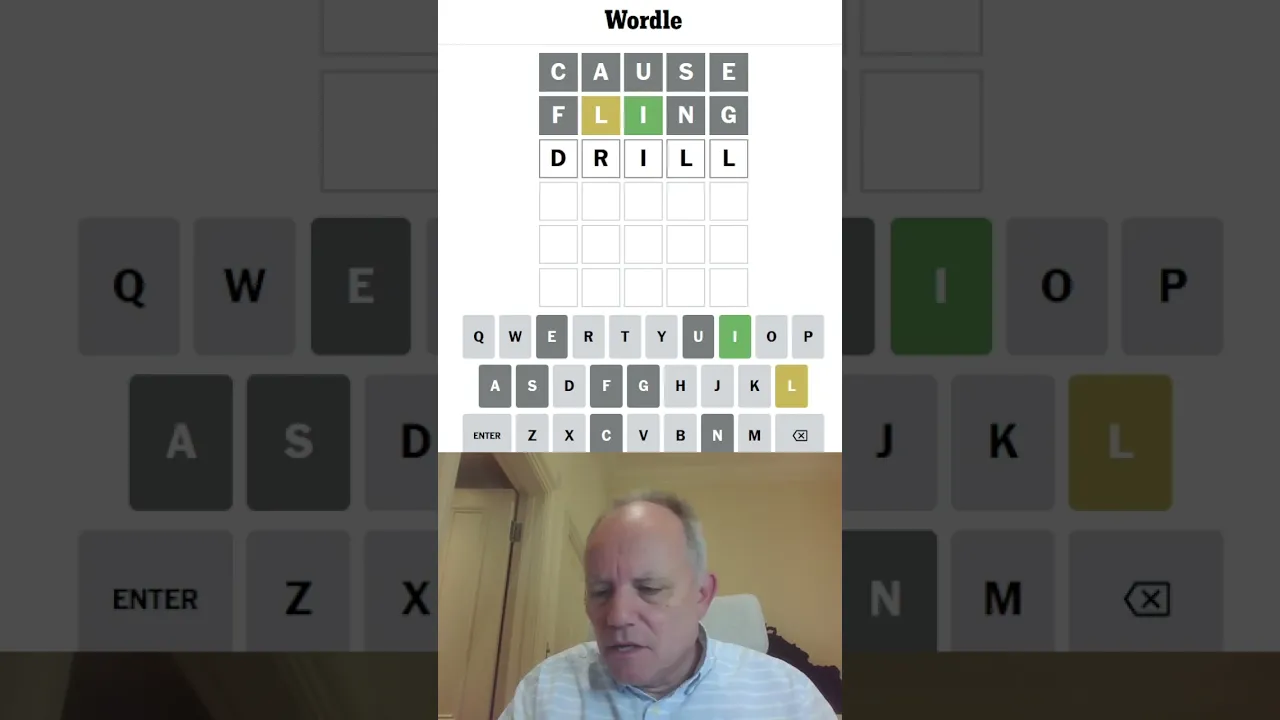 Wordle in a Minute - 12th July 2023