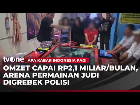 Arena Permainan Judi Digrebek, 69 Orang diamankan Polisi