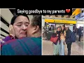 Download Lagu Saying Goodbye to my parents || Airport Vlog || Khushmita Gurung || 