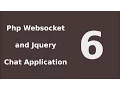 Php Chat Application System Tutorial Websocket and Jquery - 6 Save messages to database
