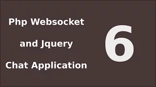 Php Chat Application System Tutorial Websocket and Jquery - 6 Save messages to database