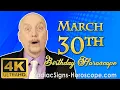 March 30 Zodiac Horoscope and Birt ay Personality March 30th Birt ay Astrology