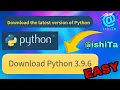 How to install Python software 3 9 6 on PC Easy steps for beginners Ishita Kumari