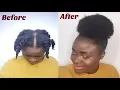 Download Lagu How to do a Quick and easy updo  hairstyle | Nene Blessing