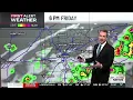 First Alert Forecast Spotty afternoon storms ahead of dry weekend