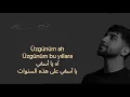 Amo988 - üzgünüm( sözleri )أغنية تركية مترجمة عربي