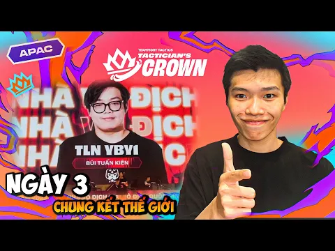 Video Thumbnail: CHECKMATE 20 ĐIỂM CKTG TFT MÙA 15 : CỔ VŨ YBY1 CĂNG NÀO