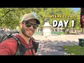 Day 1 on the Santa Fe to Taos Trail Leaving Santa Fe