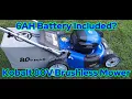 Kobalt 80V Brushless Self-Propelled Lawn Mower - 6AH Battery Charger