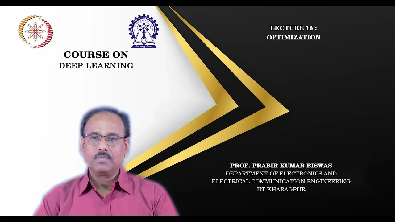 Lecture 16 : Optimization