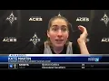 Iowa basketball See former Hawkeyes star Kate Martin s shocked reaction to Lisa Bluder s retirement
