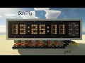 Minecraft Redstone Clock v4 - 4 in 1 Digital Clock Timer Stopwatch w Game Sync Set Time and more