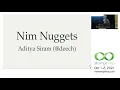 Nim Nuggets Systems Programming Metaprogramming Magic by Aditya Siram