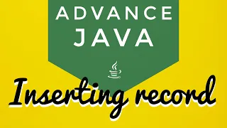 Advance Java Tutorial 4 JDBC -