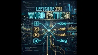 LeetCode 290 Word Pattern in less than 5 minutes Hash Map Bijection
