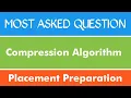 Compression Algorithm Problem - 6 C Java Python The Coding Bytes
