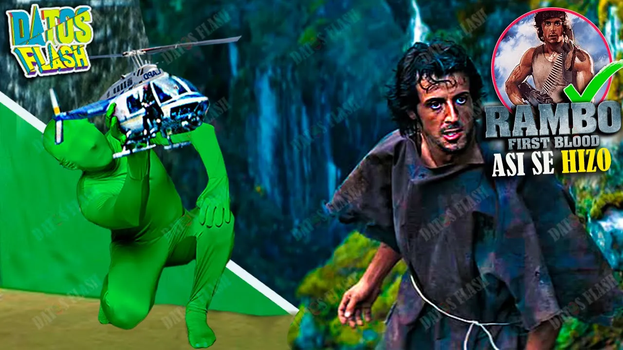 ????Veamos "RAMBO 1" Pero sin EFECTOS ESPECIALES! Sylvester Stallone