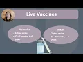 NP Exam Prep Pediatric Vaccinations