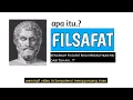Apa itu filsafat. ?  || filsafat adalah...