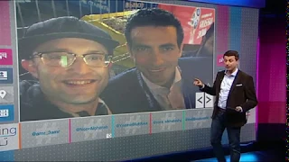 بي بي سي ترندينغ صورة سيلفي لأبو تريكة مع مشجع اسرائيلي تتحول على تويتر الى تطبيع رياضي 