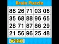 Download Lagu 【Number Search】 Boost your concentration. 《Brain training》 #140