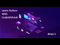 Chapter - 1 Comments Modules and Pip Python Tutorial 1 CodeWithAdi