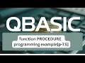SEE QBASIC programming Function Procedure to convert string into uppercase p-8 7 5
