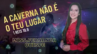 A caverna não é o teu lugar-Missionaria. Fernanda Quispe