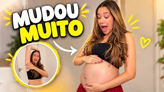TOUR PELO MEU CORPO NA SEGUNDA GRAVIDEZ 🤰🏼😱