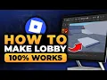 How To Make a Lobby in Roblox Studio 100 WORKS NO Yapping To The Point FAST EASY