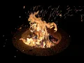 Backyard Fire Pit - 10 Hours in Real Time No Loops