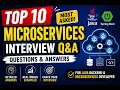 top 10 microservices interview questions and answers microservices interview questions and answers