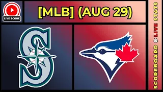 Seattle Mariners vs Toronto Blue Jays MLB Baseball August 29 2026 Live SCOREBOARD EN VIVO